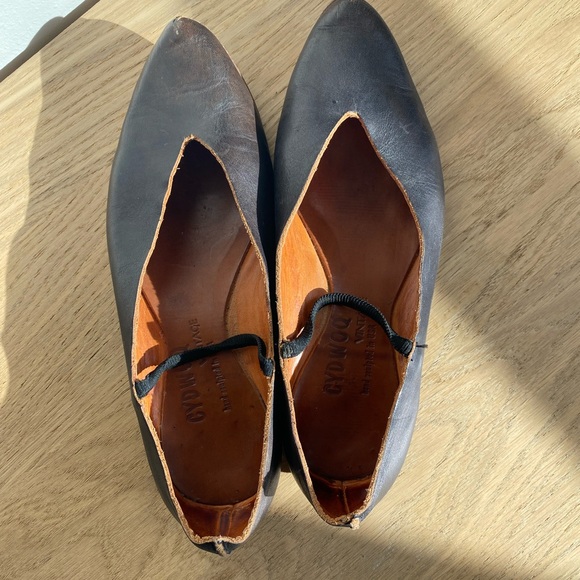 Cydwok Vintage Leather Flats 36.5 - Picture 6 of 8